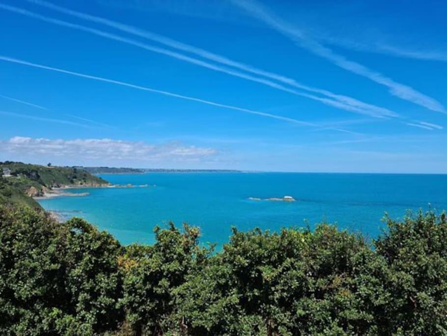 Chaumiere Cotiere: Plage A 500M,A Deux Pas Du Gr34 Plerin Exterior photo